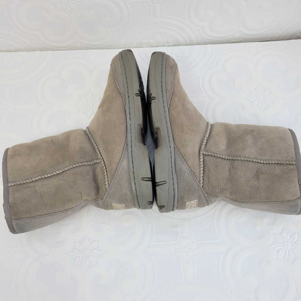 UGG Australia Ultimate Short 5275 Womens Boots Size 7‎ Gray Sheepskin - Picture 6 of 16